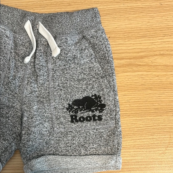 Roots Heather Gray Knit Shorts - Picture 4 of 6